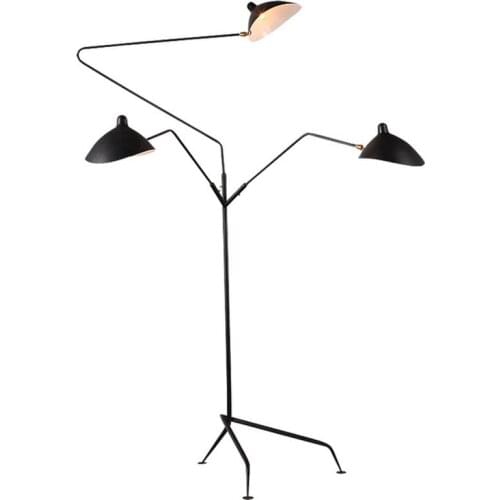 Modern Nordic Creativity Designer Tripod Floor Lamps Tooth and claw Loft Industrial Floor Light for Living Room Bedroom Cafe