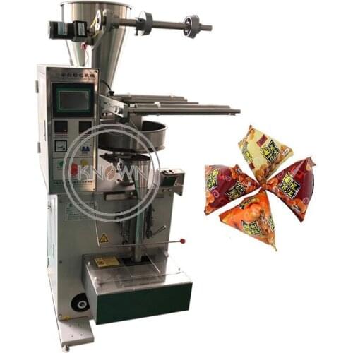 Triangle bag granule packing machine for peanuts multifunctional package machine price