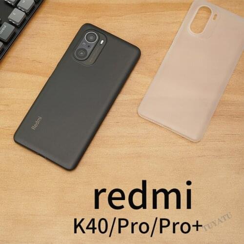For Xiaomi 11 pro redmi k40 mobile phone case ultra-thin PP frosted transparent hard shell all-inclusive Pro protective ultra