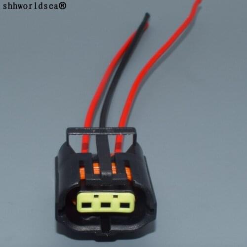 Worldgolden 3 Pin 344273-3 Wire Connector Waterproof Electrical Connector Socket For Car