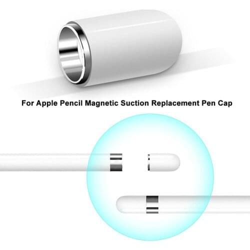 Replace Mini Stylus Pen Nib Magnetic Cover Protective Case for Apples Pencil 1