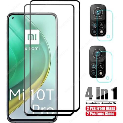For Xiaomi Mi 10T Protective Glass For Xiaomi 10T Pro Camera Screen Protector On Xiomi 9T Xaomi Mi10T Lite Protection Front Film