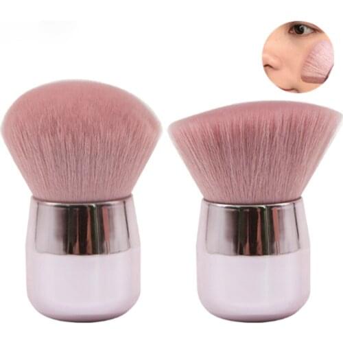 1PC Pink Powder Makeup Brushes Large Head Make Up Brush Mushroom Head Makeup Brush Beauty Brushes For Face Foundation Blush