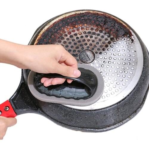1pcs Strong Decontamination Bath Brush Sponge Tiles Brush Hot Sale Magic Kitchen Clean Tools
