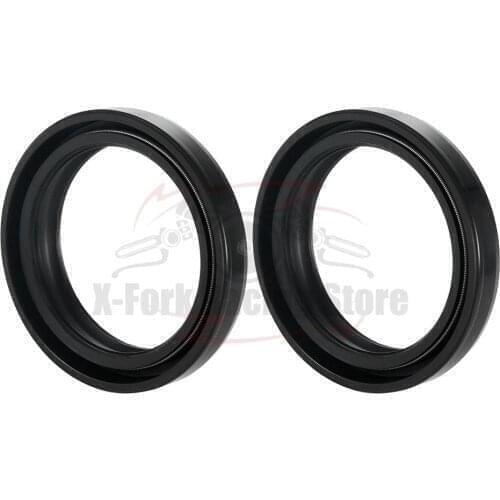 Fork Oil Seal Pair Kit For Yamaha FZ-07 2014-2018 2015 2016 2017 New Seals 2pcs