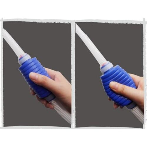 Aquarium Fish Tank Vacuum Gravel Water Filter Cleaner Siphon Pump Manual Cleaner Pump Safe Vacuum New