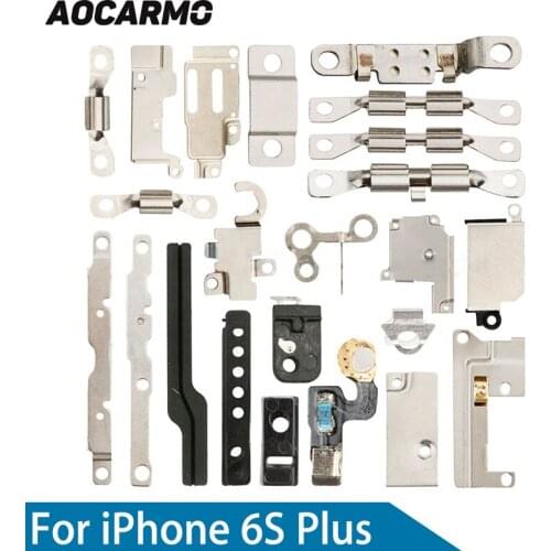 Aocarmo Metal Sheets Bracket Shield Housing Metal Plate Full Set Small Parts For iPhone 6S Plus i6SP Replacement