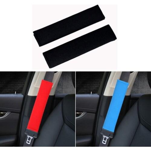 Car Safety Belt Car Seat Belt Cover Protection Shoulder Pad For Volkswagen POLO Golf 5 6 7 Passat B5 B6 B7 Bora MK5 MK6 Tiguan