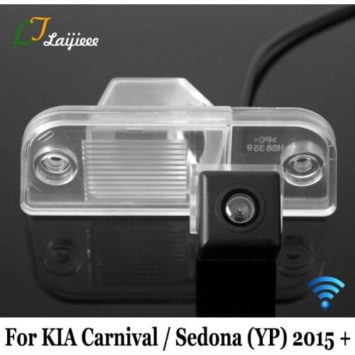 For KIA Grand Carnival Sedona YP 2015 2016 2017 2018 2019 Wire and Wireless HD Night Vision Car Rear View Backup Reverse Camera