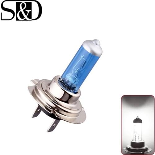 H7 100W 24V Halogen Bulbs Super Bright Fog Lights High Power Car Headlight Lamp Car Light Source parking drl White 6000K