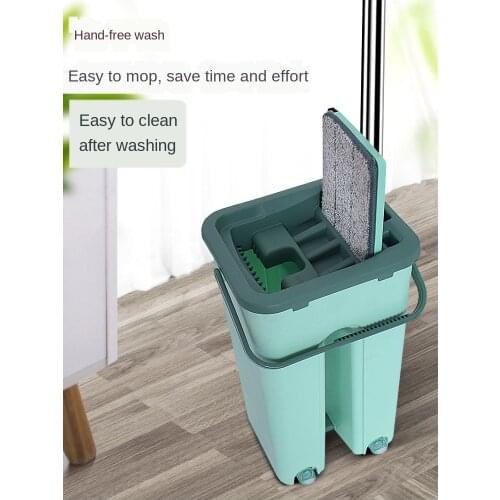 Hot sale spray magic automatic rotating mop avoid hand washing microfiber cleaning cloth household wooden floor set mop good