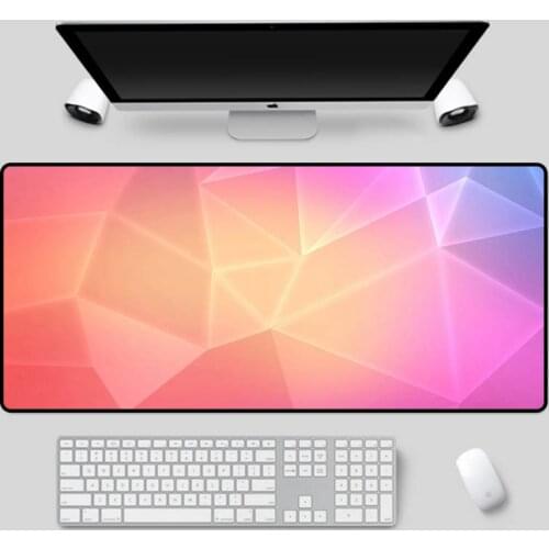 XGZ Exquisite large size mouse pad art pattern desk pad home PC computer essential office gaming keyboard pad