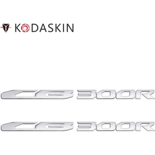 KODASKIN Mobile phone motorcycle logo sticker decal 3D Sticker Decal Emblem for HONDA CB300R