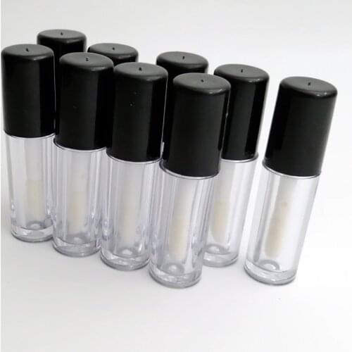 2/5/8/10Pcs/lot 3ml Plastic Lip Gloss Tube Lip Gloss Containers Bottle Empty Cosmetic Container Tool Makeup Organizer Wholesale