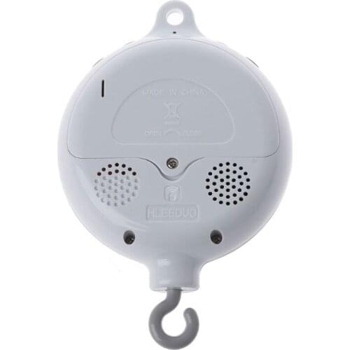 Baby Mobile Crib Bed Bell Toy Support TF Card Music Box with Remote Control D0AF