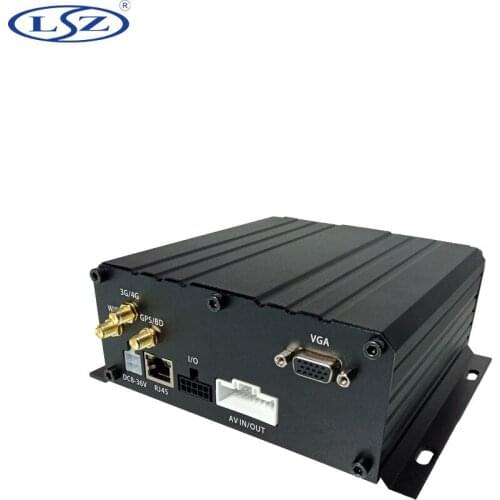 4CH 1080P 3G GPS G-Sensor HDD Vehicle MDVR Built-in ADAS & DSM with CE FCC ROHS