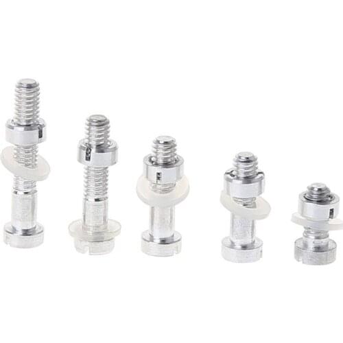 M2.5 Screw Bolt Nut Washers Set Turntable Headshell Cartridge Stylus Mounting Vinyl LP Record Player