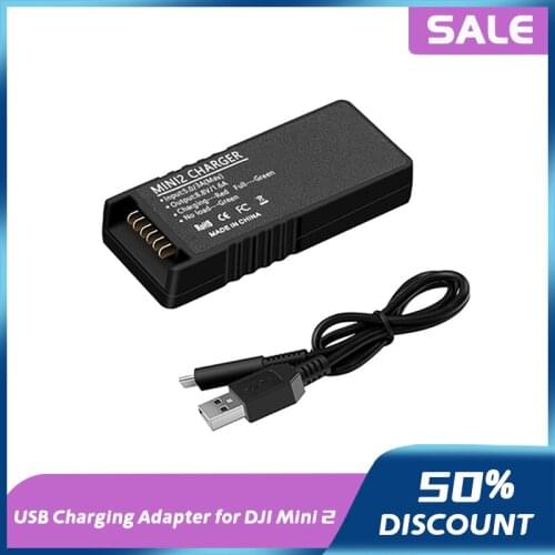 New P82F QC3.0 Battery Charger USB Charging Adapter for D-JI Mini 2 Mavic Mini2 Drone