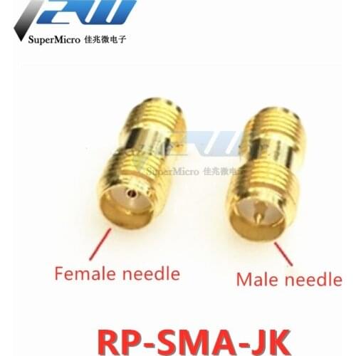 RF adapter RP-SMA-JK SMA external screw inner needle to SMA outer screw inner hole