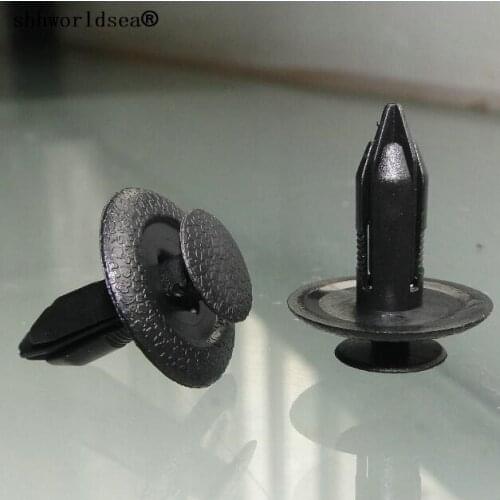 Shhworldsea 100pcs auto clip fastener for Trunk ceiling card buckle for MAZA323,FAMILY/HAIFUXING/M3/M6/B70/B50