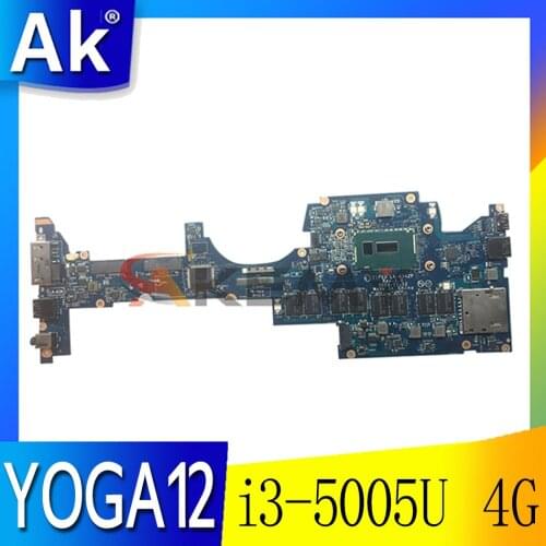 Thinkpad is suitable for S1 YOGA12.i3-5005U.4G notebook motherboard.FRU 00PA825 00HT789 00PA826 00HT790