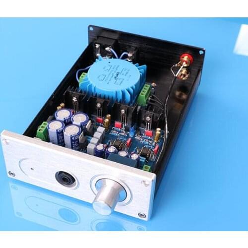 HIFI A1 Headphone Amplifier AMP Machine Finished Dual 15-18V Reference Beyerdynamic A1 Headphone Audio Amplifier