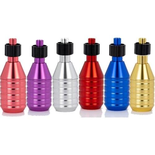 1pc 30mm Delicate Carving Aluminum Alloy Grips Tattoo Tattoo Machine Cartridge Adjustable Grip and Pole for Tattoo Machine