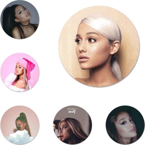 58mm Ariana grande Badge Brooch Pin Accessories For Clothes Backpack Decoration gift