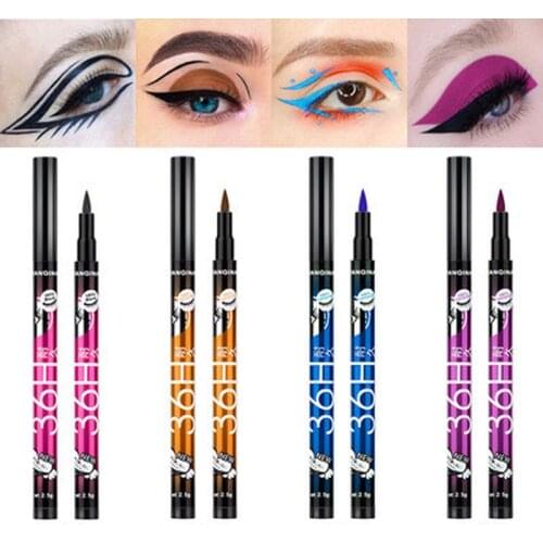 Quick-drying Waterproof Liquid Eyeliner Lasting Non-blooming Black Makeup Pen Easy To Wear Women Girl Fashion Eye Cosmetic