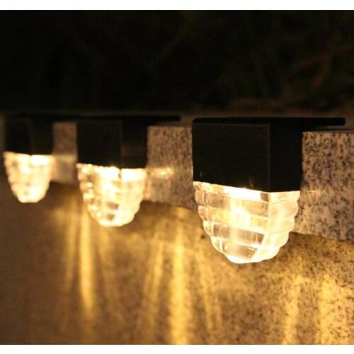 Ladder Lamp Outdoor Sconces No Wiring Required Low-light Garden Strong Weather Resistance Waterproof Solar Fence Lights