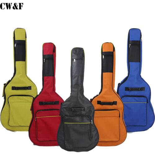 Guitar package 40 41 inch padded ballerina acoustic guitar backpack black color custom personalized students