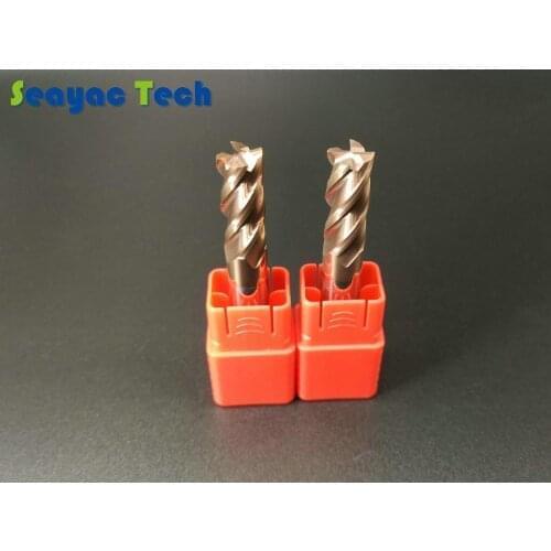 HRC55 Solid Carbide endmill AlTiN coated longer size end mill cutter/ milling cutters