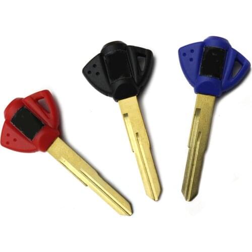 Motorcycle Key 1 Blank Cut Blade For SUZUKI GSX1300R HAYABUSA 1999 2010 2011 2012 2013 2014 2015 2016 2017 2018 2019