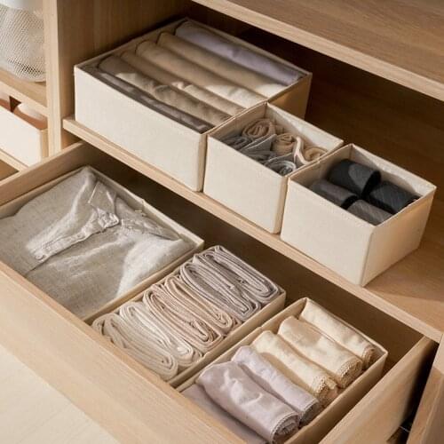 Creative Household Clothes Drawer Box Underwear Sorting Storage Wardrobe Closet OrganizerHousehold Storage Drawer Dividers