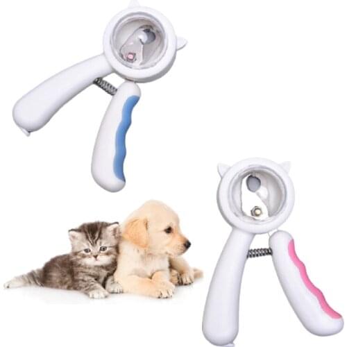 Dog Nail Clippers Trimmer with Safety Guards to Avoid Over-cutting Nails&File Razor Sharp Blades Sturdy Non-Slip Handle Grooming