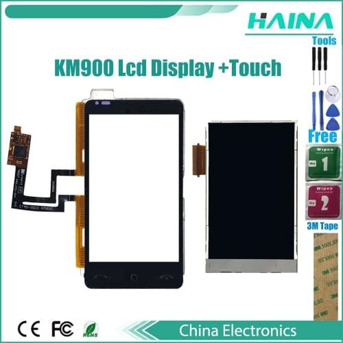 New Touch Screen Digitizer Sensor For LG KM 900 KM900 Lcd Display Outer Glass Replacement Parts