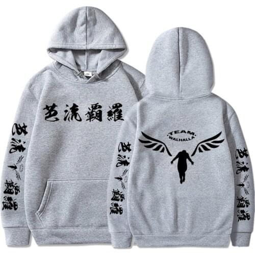 Tokyo Revengers Hoodie Hip Hop Sudadera Anime Keisuke Baji Aesthetic Hoodie 90s Graphic for Teen Girls Boys Tokyo Manga Hoodiee