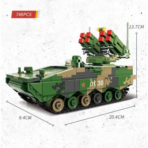 Military Series WW2 Army Tanks armored vehicle soldier City Police SWAT DIY Building Blocks Bricks Toys Gifts