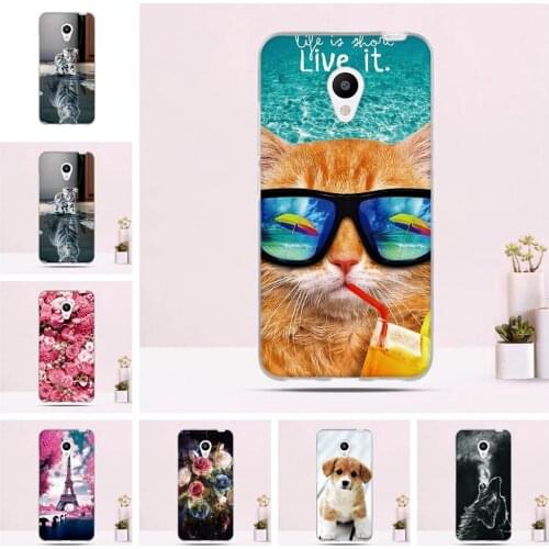 Back Cover For Meizu M3 M3s M3S Mini M3 Mini Case Silicone TPU Phone Cases Ultra Thin Cute Cat 3D Pattern Shell Animal Fundas