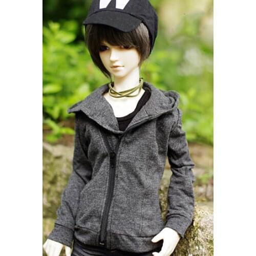 1/4 1/3 scale BJD clothes Diagonal zipper Hoodies coat for BJD/SD MSD SD13 SD17 SSDF ID72 HID strong Uncle doll accessories C172