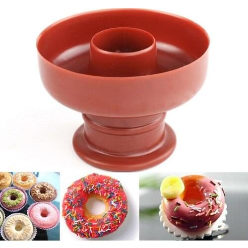 1pc Doughnut Mold DIY Cake Bread Mould Pastry Dessert Cutter Doughnut Making Molds Donut Maker Home Kitchen Baking Tools