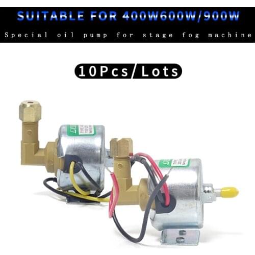 10Pcs/lots 40DCB 18W Electromagnetic Pump For 400w 600w 900w Fog Machine Accessories Sucker Rod Pump Use For Smoke Machine