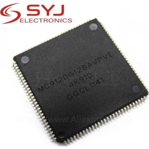 2pcs/lot MC912DG128ACPV 3K91D QFP-112 In Stock