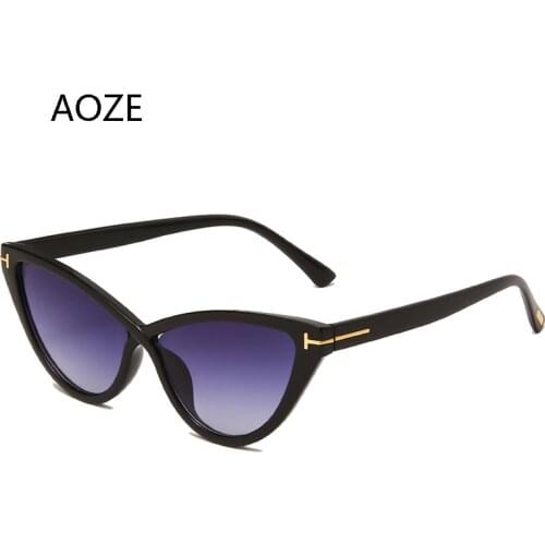 2021 Fashion Vintage Classic Cat Eye Style Sunglasses Women Brand Design Small triangle Eyewear Sun Glasses Oculos De Sol UV400