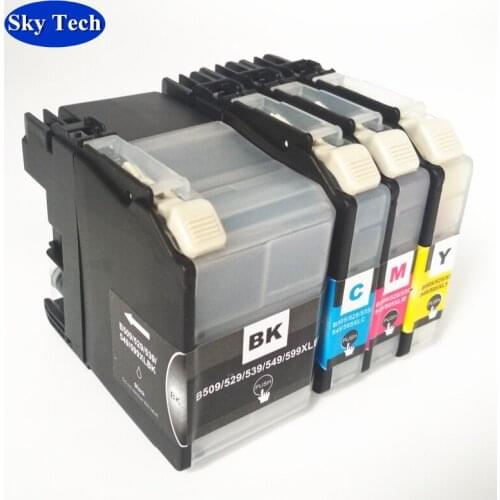 4X Compatible Ink cartridge For Brother LC505 LC509 , For Brother DCP-J100 DCP-J105 MFC-J200 printer