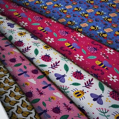 50*140cm Bullet Textured Liverpool Fabric Flower Printed DIY Tissue Kids Home Textile for Sewing Quilt Decoration Home