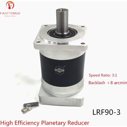 8 Arcmin High Efficiency Speed Ratio 3:1 Planetary Gear Reducer LRF90-3 Matching 80mm NEMA32 Servo/Stepper Motor