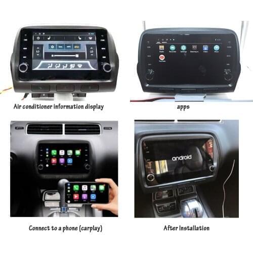 Android Radio Car GPS Navigation For Chevrolet Camaro/CC 2010-2015 Stereo Head Unit Multimedia Player Auto Radio Free Map IPS
