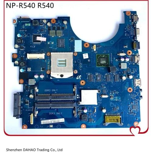 BREMEN2-L BREMEN-VE For Samsung R540 NP-R540 Laptop motherboard HM55 HD4500 DDR3 BA41-01285A BA92-06626A BA92-06626B 100% Tested