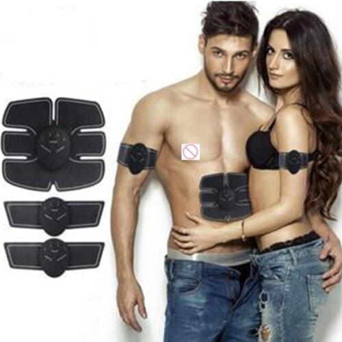 Intelligent abs exercise fitness equipment fitness apparatus lazy electrical stimulation muscle training instrument EMS jian abd